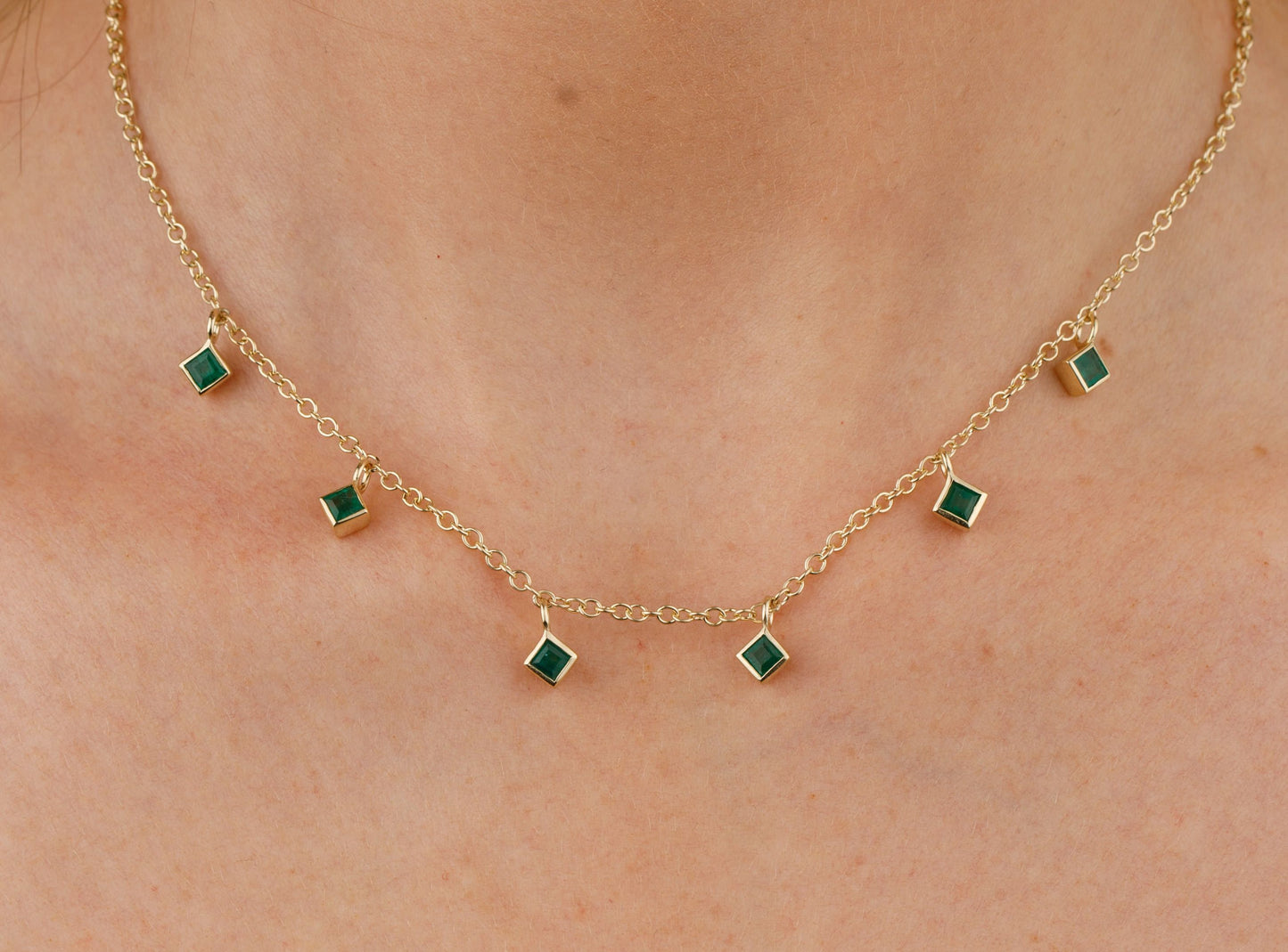 Emerald necklace