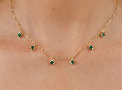 Emerald necklace