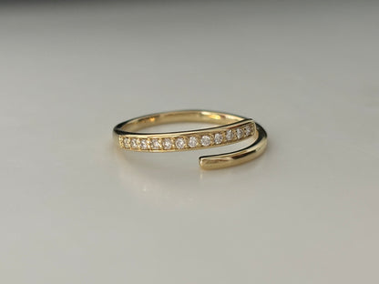 Wrap Around Diamond Ring