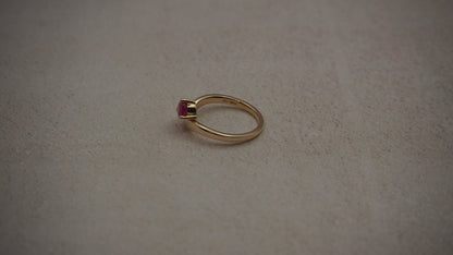 Wave of Love Ruby Ring